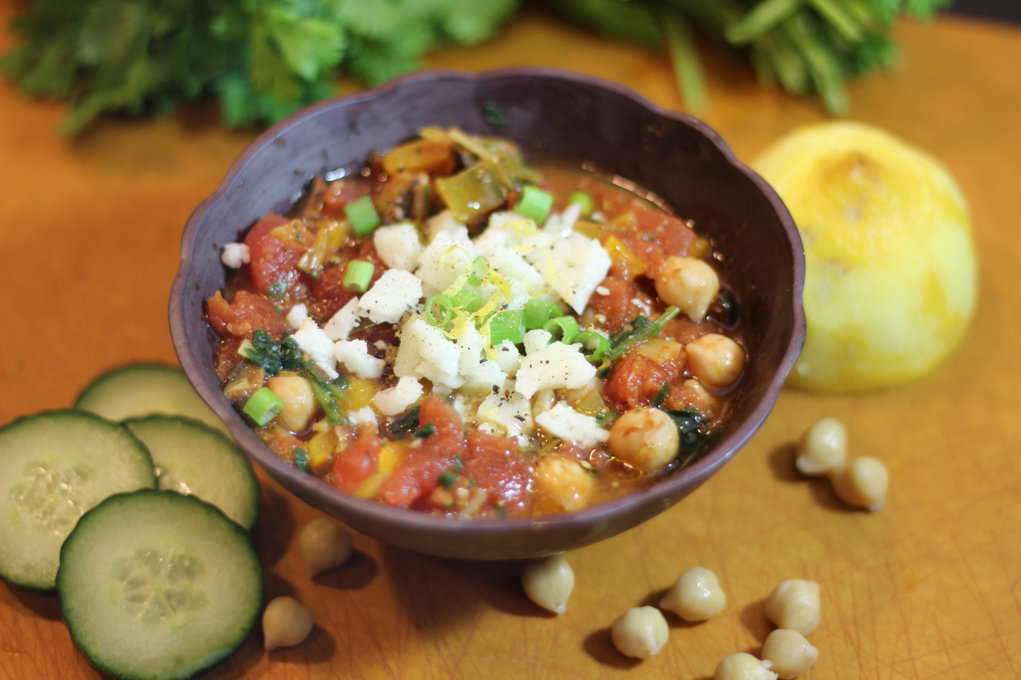 Low FODMAP Chickpea Stew